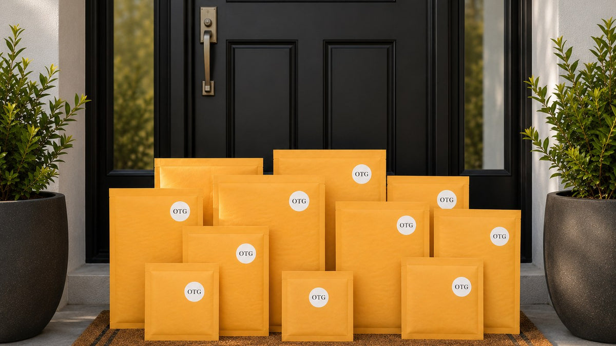 OTG|247 Bag Club packages delivered to a front door
