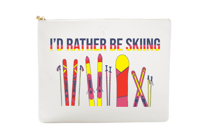 #8 White Rather Be Skiing
