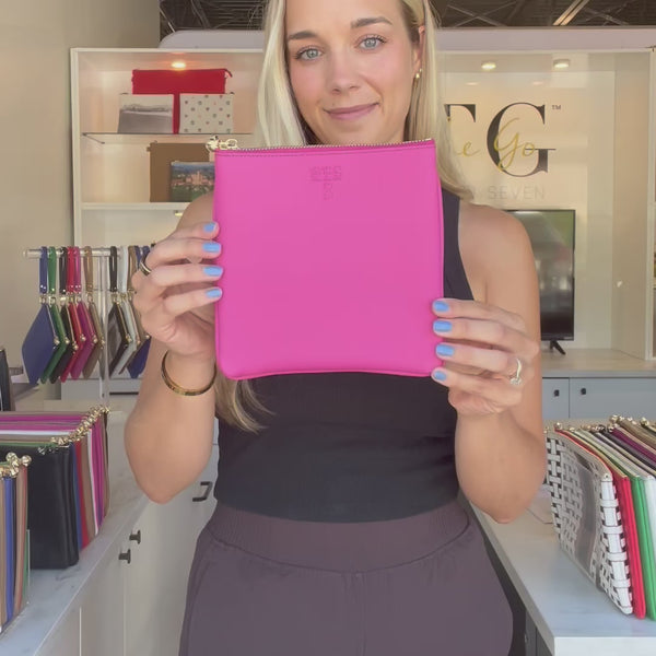 #3 Nudie Hot Pink Pouch