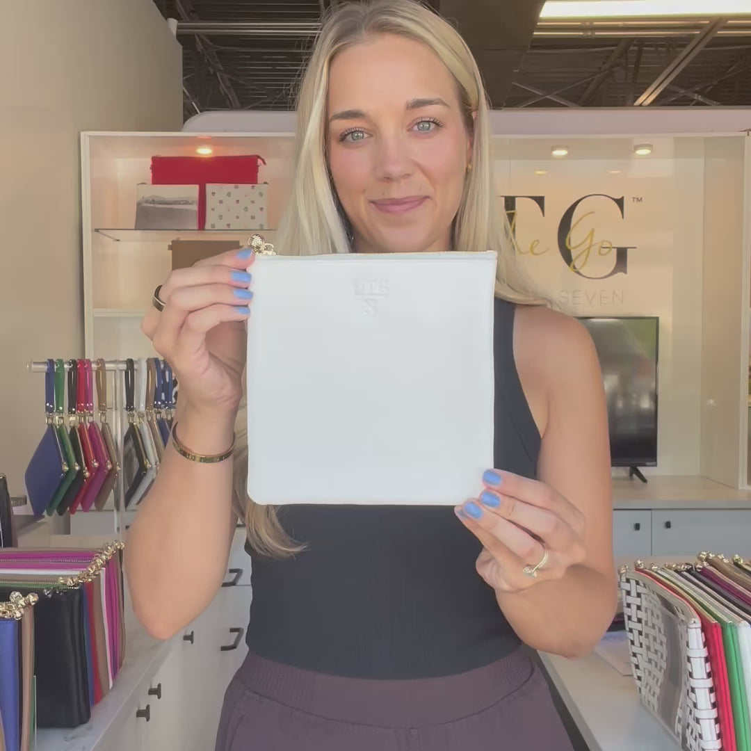 Load video: #3 White Pouch